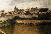 Charles-Francois Daubigny The Village, Auvers-sur-Oise china oil painting reproduction